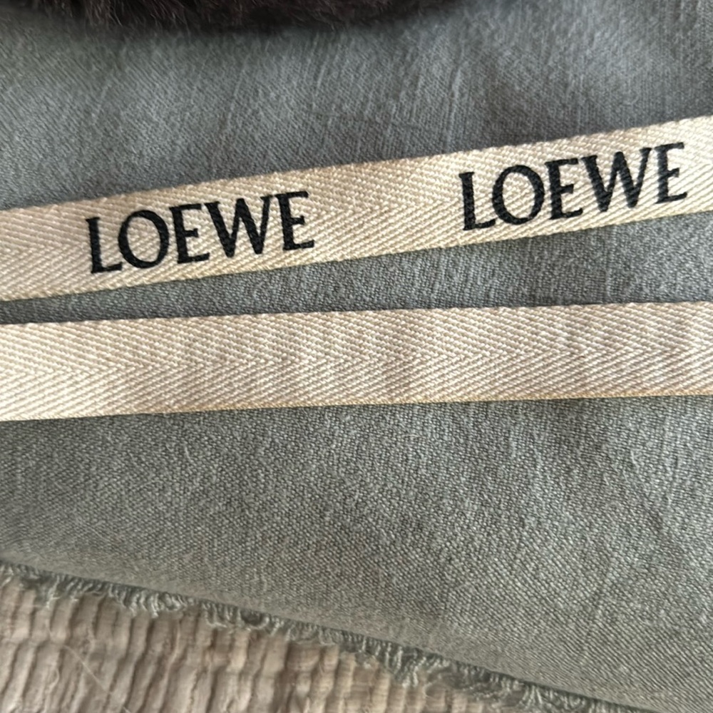 Loewe Tan Bucket Hat with Brown Logo Patch - Picture 6 of 7
